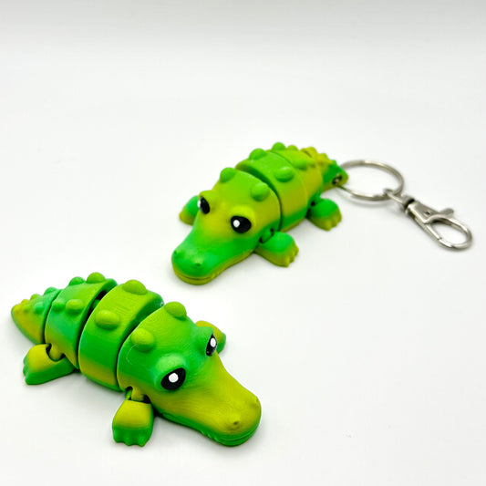 Mini Crocodile Keychain