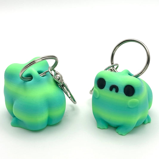 Mini Butt Frog Keychain